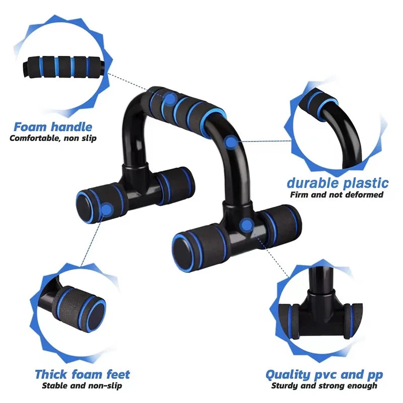 NNEOBA U-shaped Push-up Rack with Foam Grip